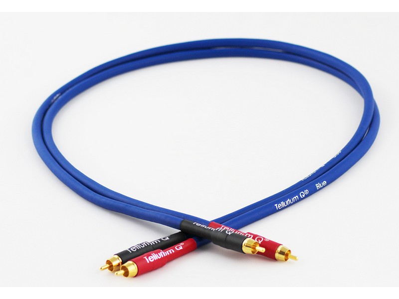 Tellurium Q Blue II RCA Interconnect Cable Pair (1m)