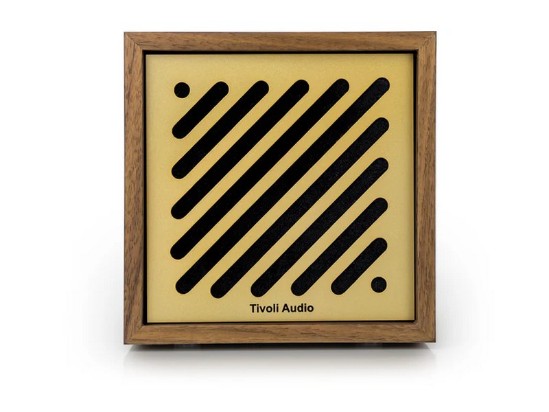 Tivoli Audio Boutique Compact Bluetooth Speaker - Walnut / Gold