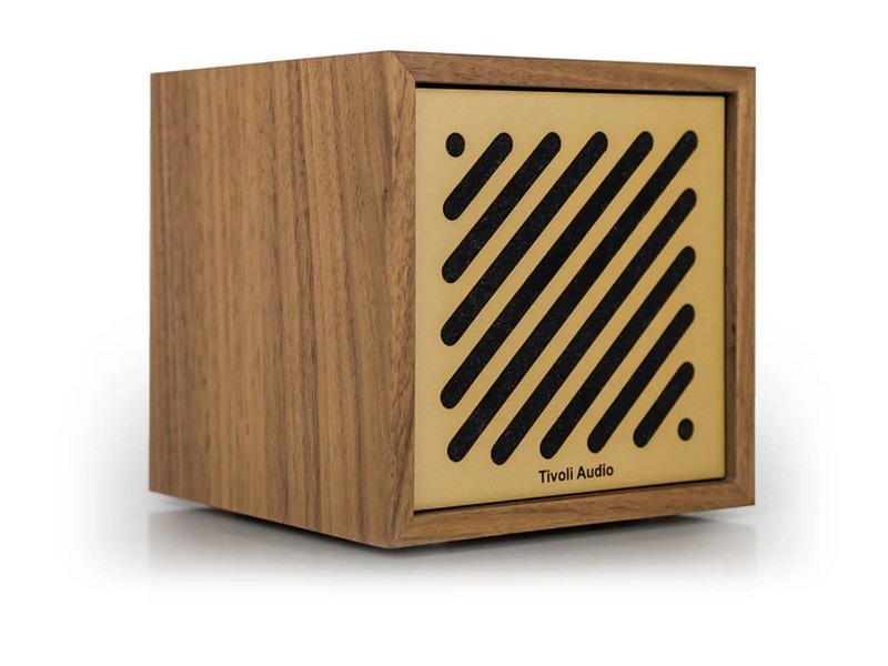 Tivoli Audio Boutique Compact Bluetooth Speaker - Walnut / Gold - Image 2