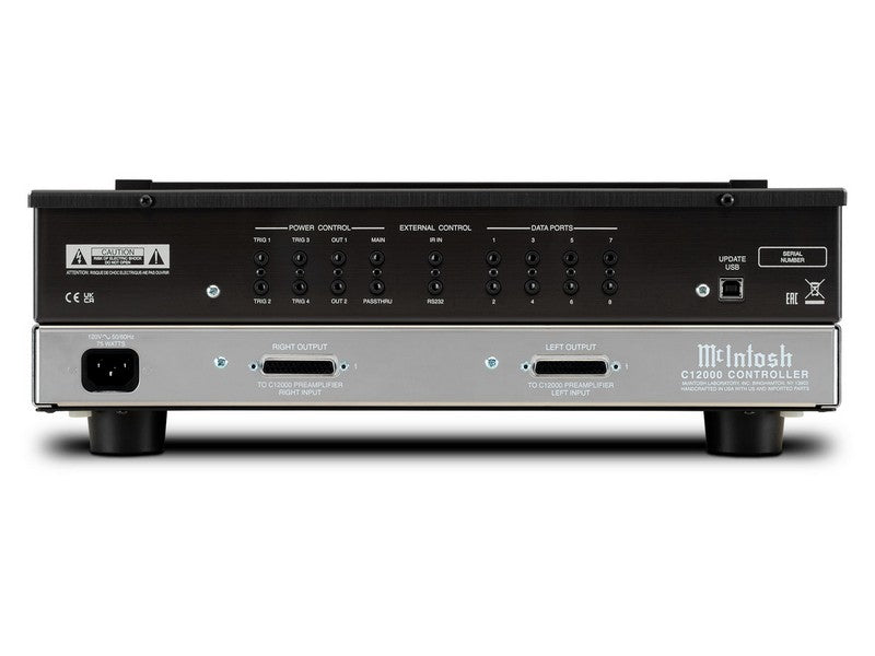 McIntosh C12000 2-Channel Solid State and Vacuum Tube Preamplifier - Image 7
