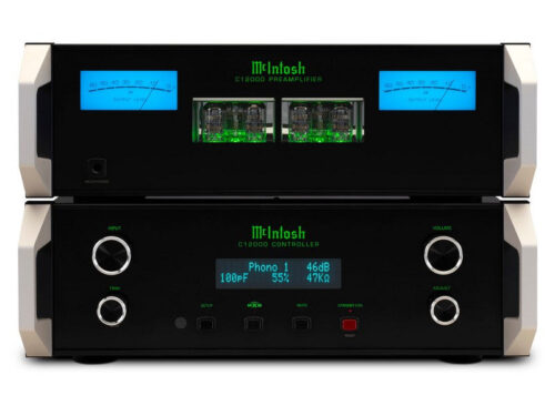 McIntosh C12000 2-Channel Solid State and Vacuum Tube Preamplifier