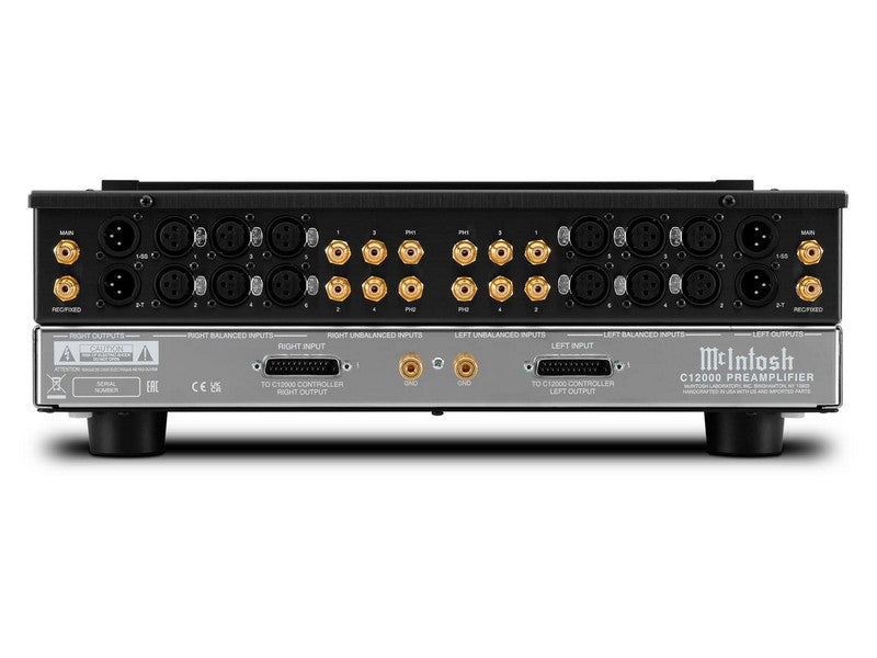 McIntosh C12000 2-Channel Solid State and Vacuum Tube Preamplifier - Image 8