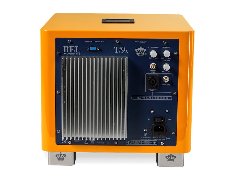 REL T/9x 300W 10" Subwoofer Orange - Special Limited Edition - Image 3