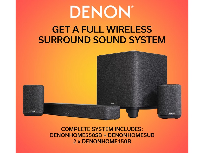 Denon Home Cinema Speaker Pack Black
