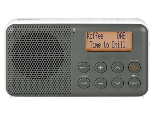 Sangean DPR-64 DAB+ / FM-RDS Digital Receiver White Grey