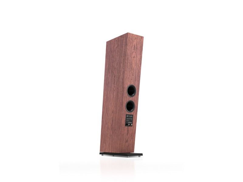 Pylon Audio Diamond 25 MK2 Floorstanding Loudspeaker Pair Natural Veneer Oak Oil-wax Cherry Coral - Image 3