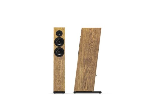 Pylon Audio Diamond 25 MK2 Floorstanding Loudspeaker Pair Natural Veneer Oil-wax Dark Oak