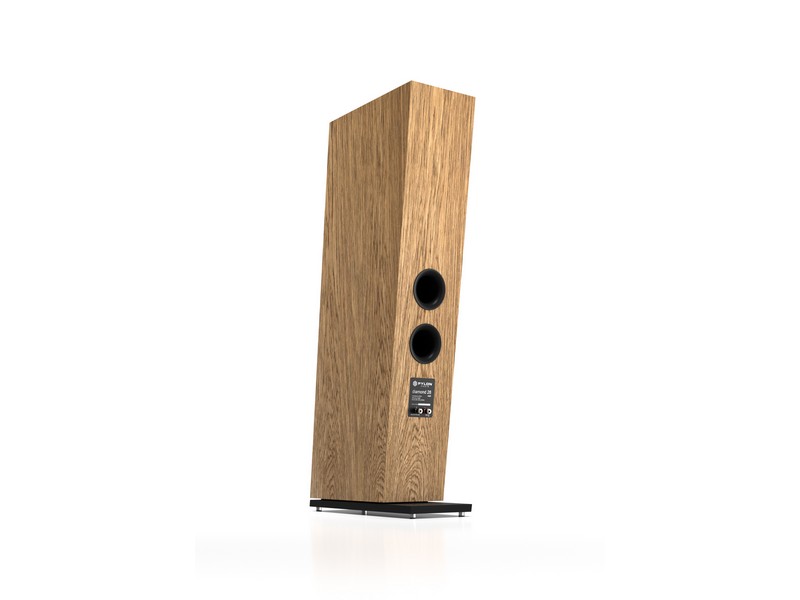 Pylon Audio Diamond 28 MK2 Floorstanding Loudspeaker Pair Natural Veneer Oil-wax Dark Oak - Image 3