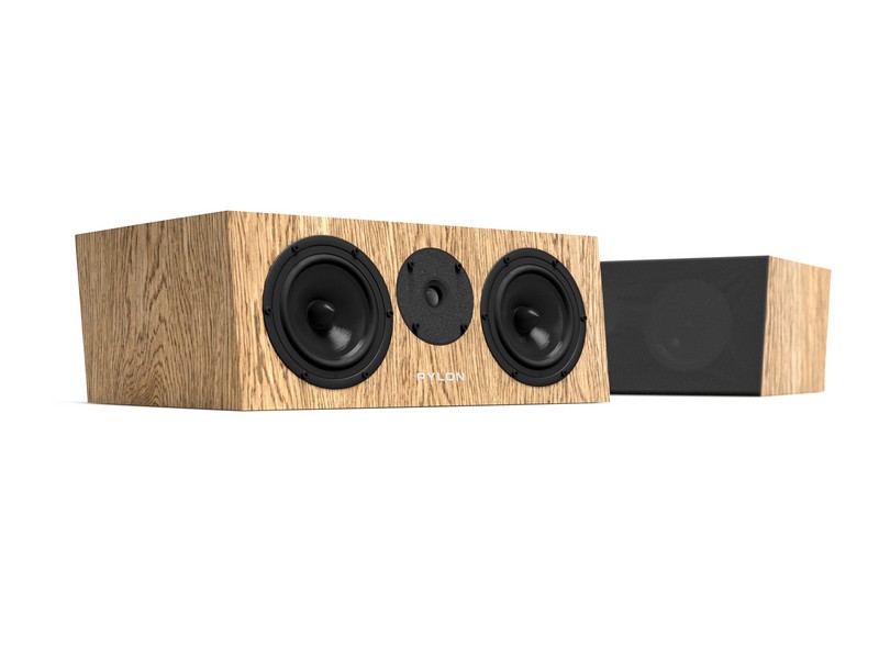 Pylon Audio Diamond Center MK2 Loudspeaker Natural Veneer Oil-wax Dark Oak