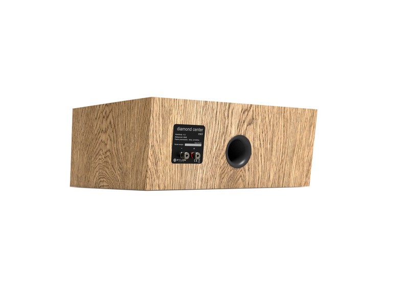 Pylon Audio Diamond Center MK2 Loudspeaker Natural Veneer Oil-wax Dark Oak - Image 3
