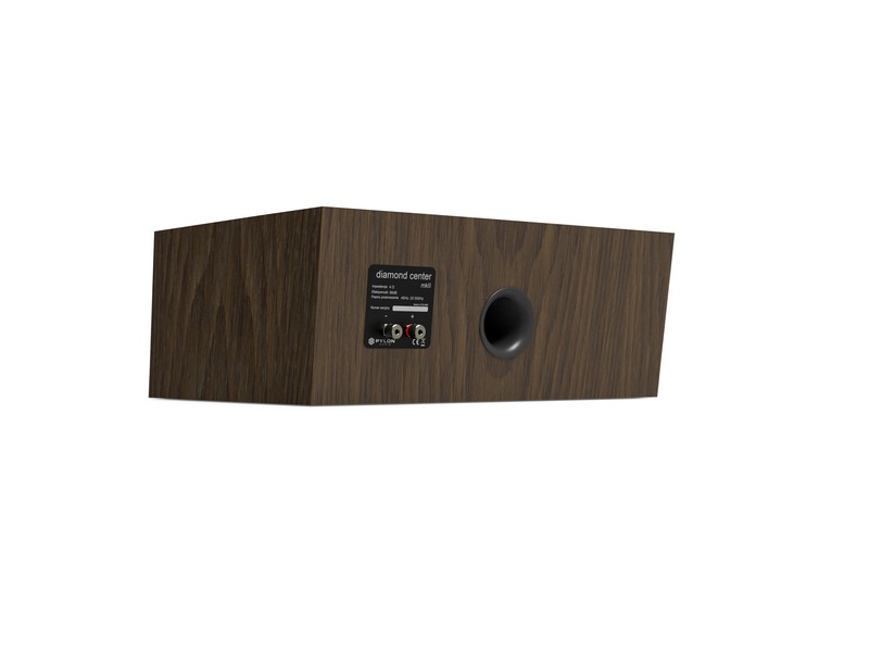 Pylon Audio Diamond Center MK2 Loudspeaker Natural Veneer Oak Lacquer Walnut - Image 3