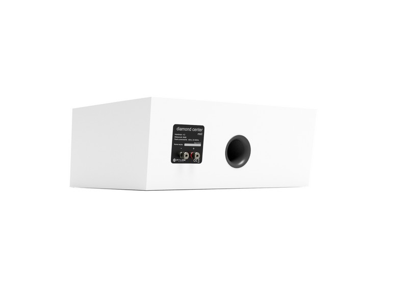 Pylon Audio Diamond Center MK2 Loudspeaker Matte White - Image 3