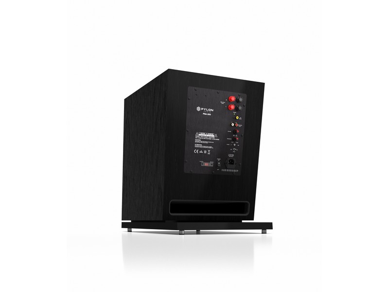 Pylon Audio Diamond Sub MK2 Subwoofer Natural Veneer Oak Lacquer Black - Image 3