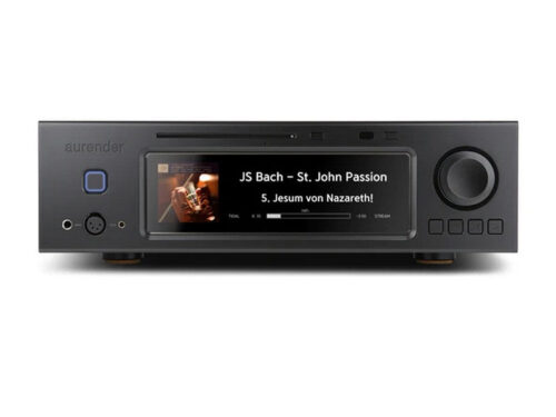 Aurender A30 Caching Music Server Streamer CD Ripper HDD Storage MQA DAC Black