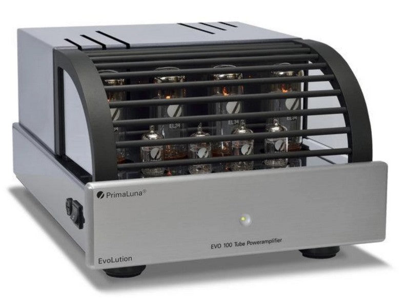 PrimaLuna EVO 100 Tube Power Amplifier (EL34) Silver - Image 3