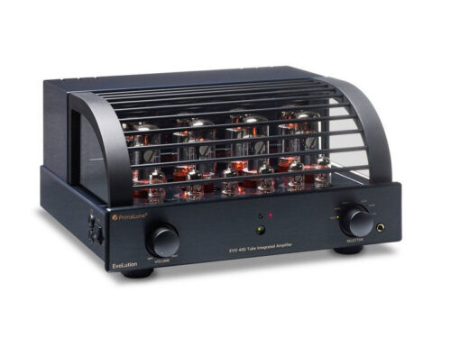 PrimaLuna EVO 400 Tube Integrated Amplifier (EL34) Black with MM Phono Stage