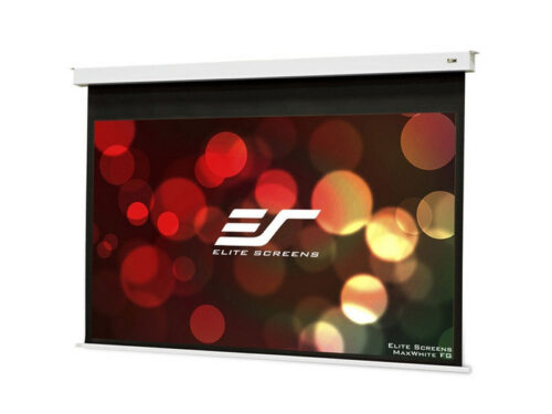 Elite Screens Evanesce B Electric Projector Screen with Remote Control