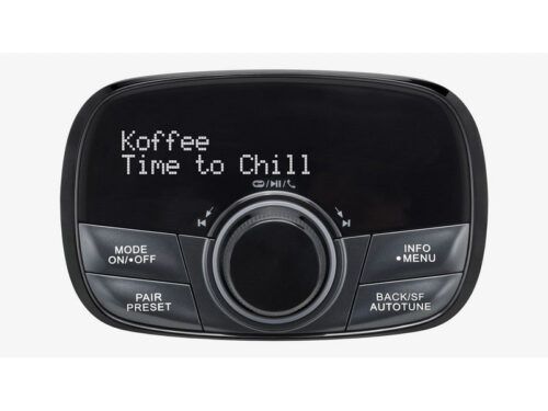 Sangean FMT-02 In-car Adapter with DAB+ / FM- TX and Bluetooth Black