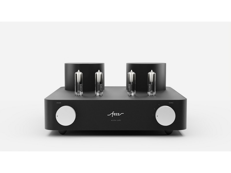 Fezz Alfa Lupi Stereo Vacuum Tube (PCL86) Integrated Amplifier Black