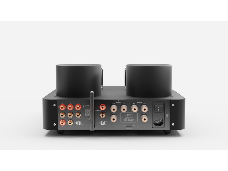 Fezz Alfa Lupi Stereo Vacuum Tube (PCL86) Integrated Amplifier Black - Image 2