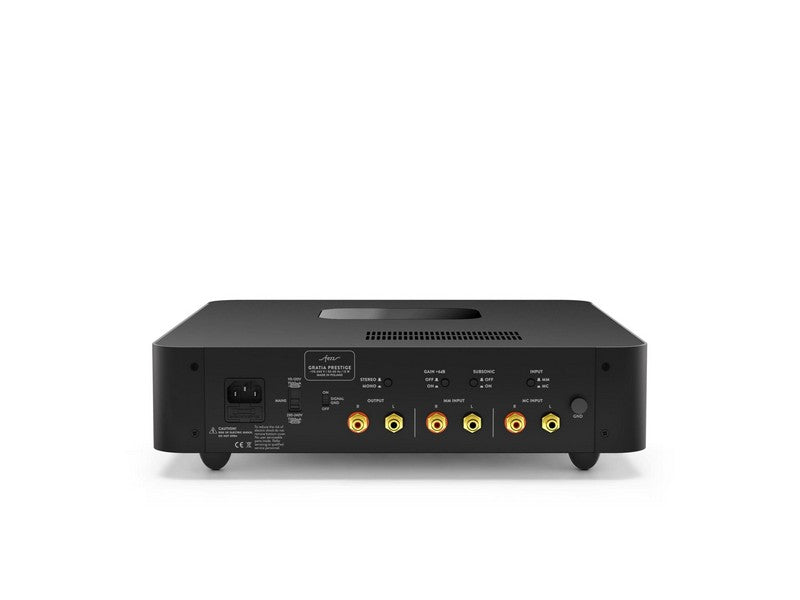 Fezz Gratia Prestige Vacuum Tube MM/MC Phono Preamplifier Black Ice - Image 3
