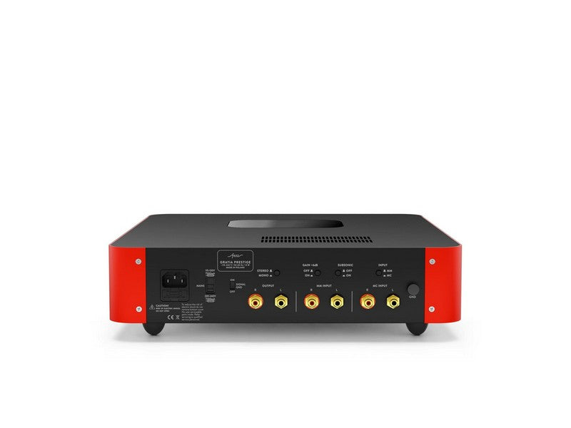 Fezz Gratia Prestige Vacuum Tube MM/MC Phono Preamplifier Burning Red - Image 3
