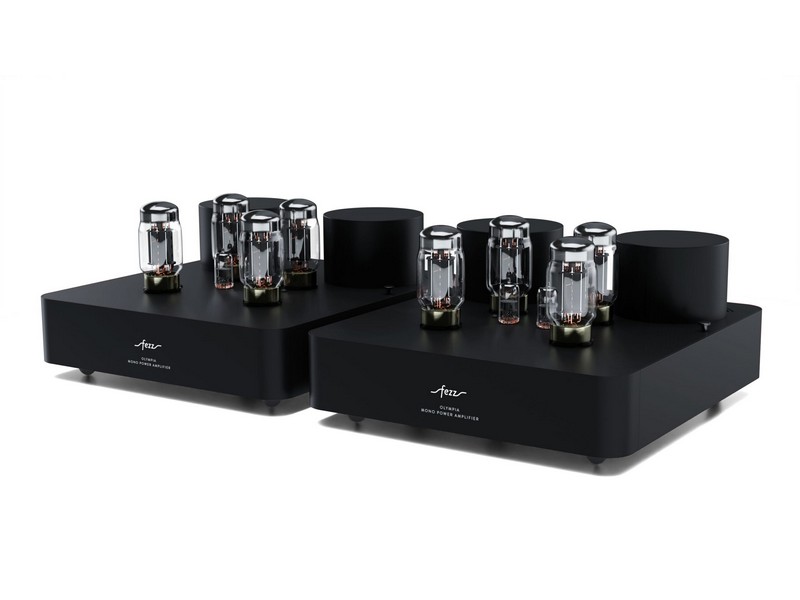 Fezz Olympia Tube (KT88) Mono Power Amplifier Pair Black - Image 3