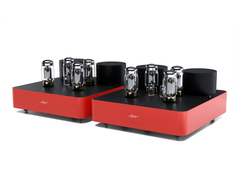 Fezz Olympia Tube (KT88) Mono Power Amplifier Pair Red - Image 3