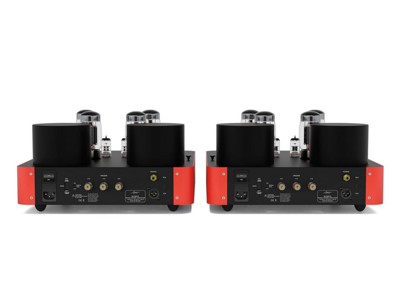 Fezz Olympia Tube (KT88) Mono Power Amplifier Pair Red - Image 4