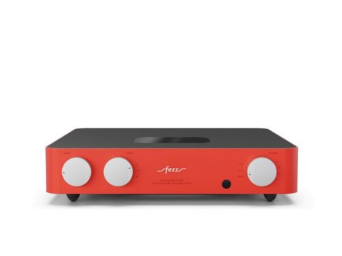 Fezz Sagita Prestige Vacuum Tube Line Preamplifier Red