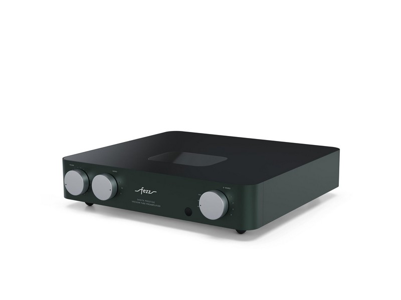 Fezz Sagita Prestige Vacuum Tube Line Preamplifier EverGreen - Image 2