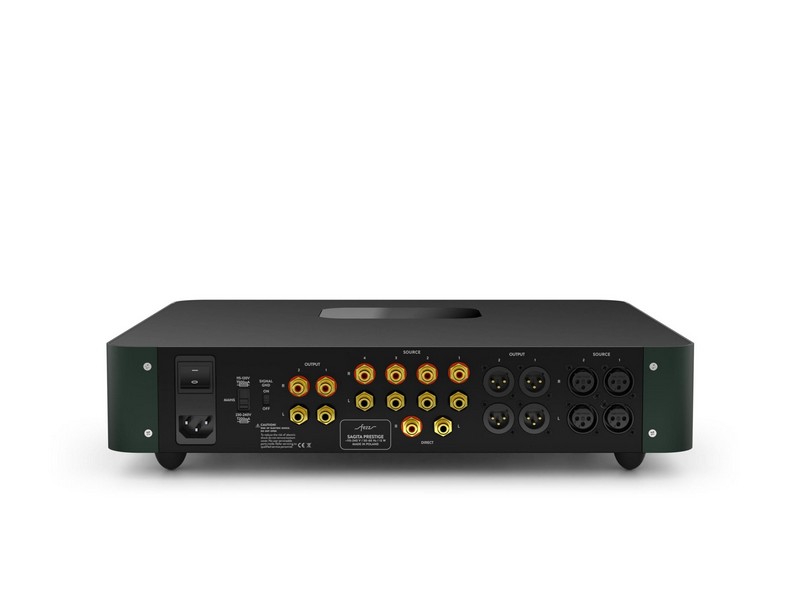 Fezz Sagita Prestige Vacuum Tube Line Preamplifier EverGreen - Image 3