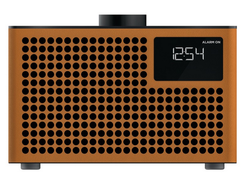 Geneva Acustica Lounge Radio FM/DAB+ BT Speaker Line-in Alarm Clock Cognac - Image 4