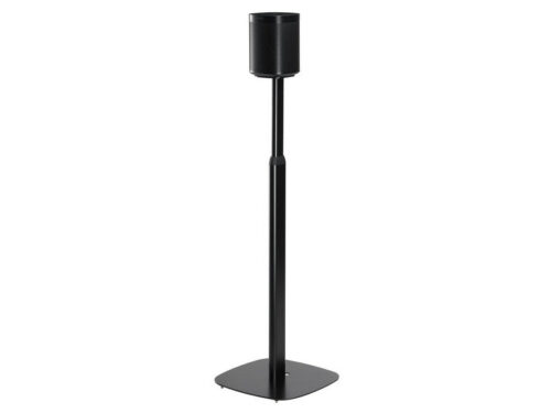 Mountson Adjustable Floor Stands for Sonos ONE/ONE SL/PLAY:1 Pair - Black