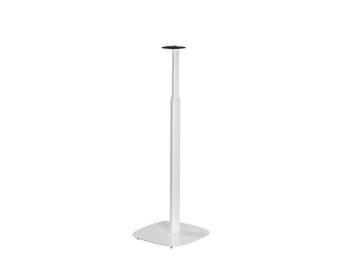 Mountson Adjustable Floor Stands for Sonos ONE/ONE SL/PLAY:1 Pair - White