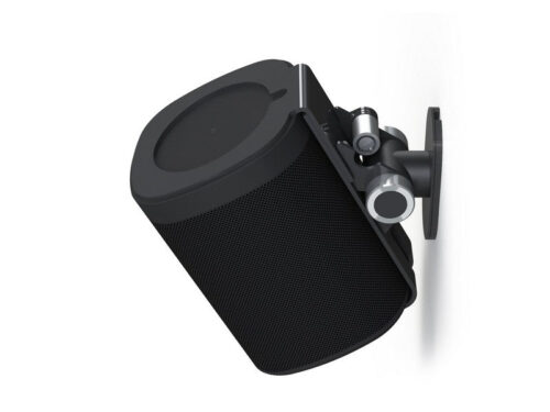Mountson Security Wall Mount for Sonos ONE/ONE SL/PLAY:1 Single - Black