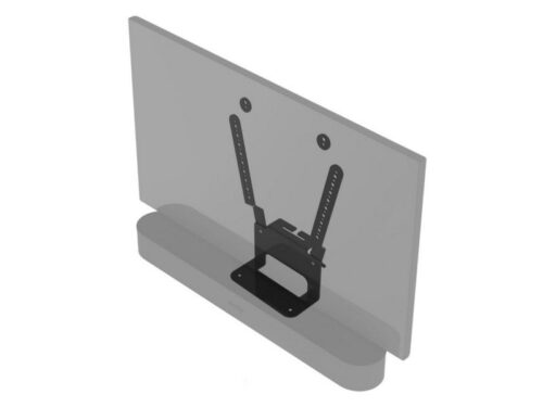 Mountson TV Mount Attachment for Sonos BEAM Single - Black