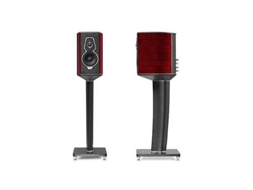 Sonus Faber Guarneri G5 Bookshelf Speaker Pair Red - Homage Collection