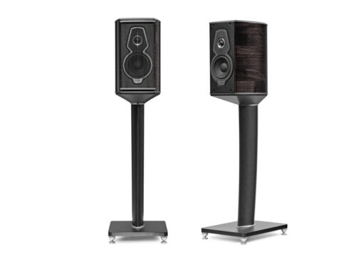 Sonus Faber Guarneri G5 Bookshelf Speaker Pair Graphite - Homage Collection