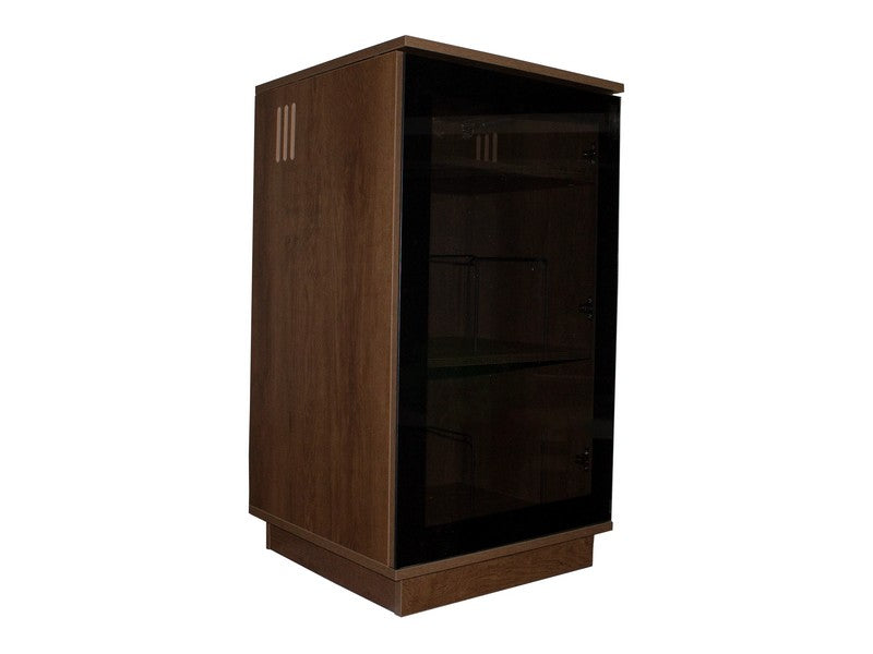 Klapp Audio Visual HOLLYWOOD HiFi Turntable and Vinyl Rack Dark Oak