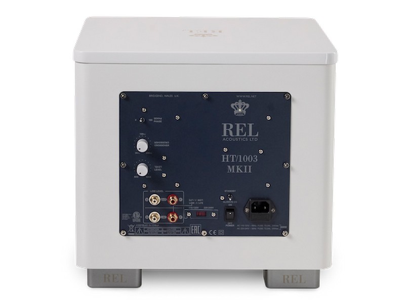 REL HT/1003 MKII Subwoofer Closed Box Front Firing White - Image 4