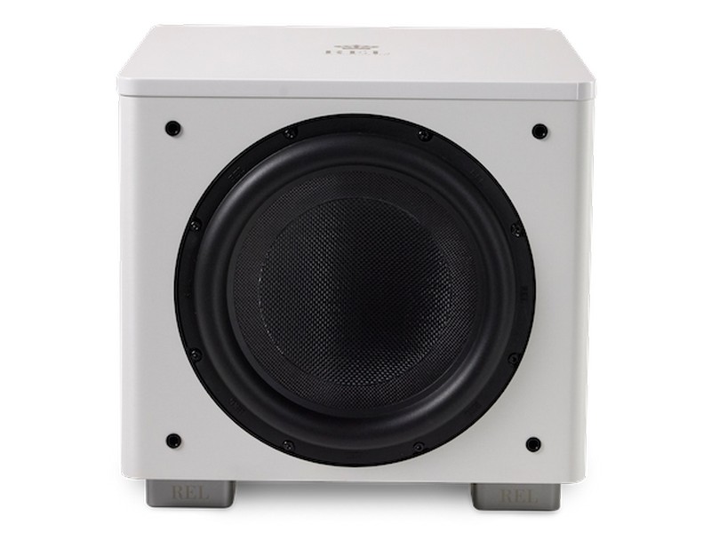 REL HT/1205 MkII Subwoofer Closed Box Front Firing White - Image 2