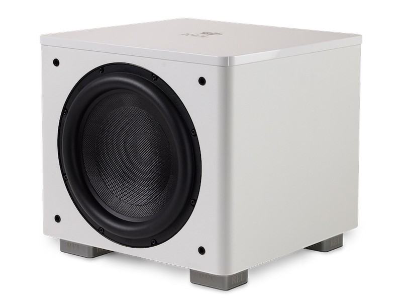 REL HT/1205 MkII Subwoofer Closed Box Front Firing White