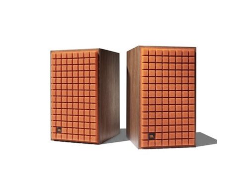 JBL L82 Classic 8" 2-way Bookshelf Loudspeaker Pair Orange
