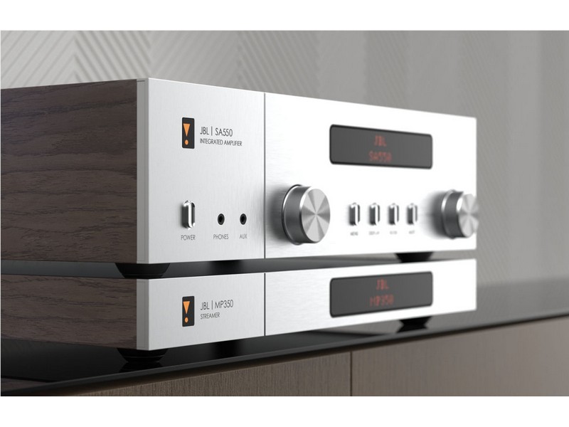 JBL Classic SA550 Stereo Amplifier & JBL Classic MP350 Streamer Network Music Player Combo