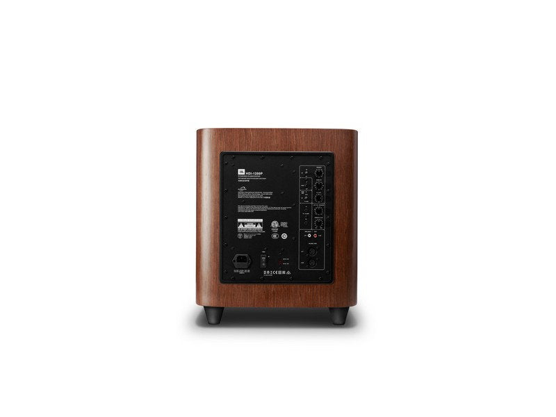 JBL HDI-1200P Active Subwoofer Walnut Each - Image 4