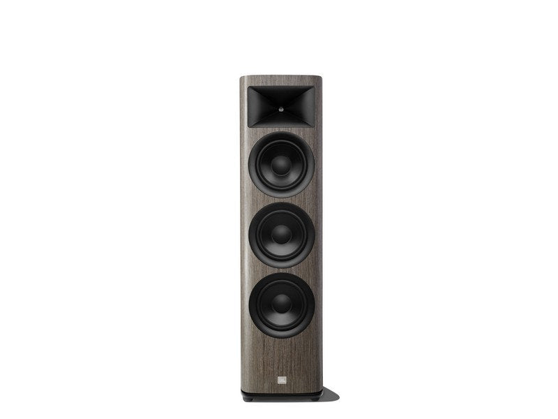 JBL HDI-3800 2.5 way, 3 x 8in Floor Standing Loudspeaker Grey Oak Pair - Image 2