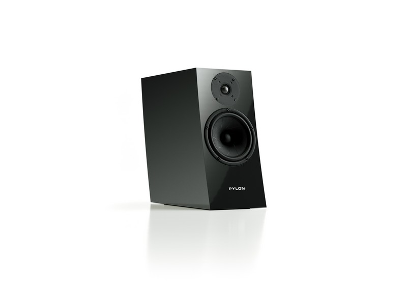 Pylon Audio Jasper Monitor 18 Stand-mount Loudspeaker Pair High Gloss Black - Image 2