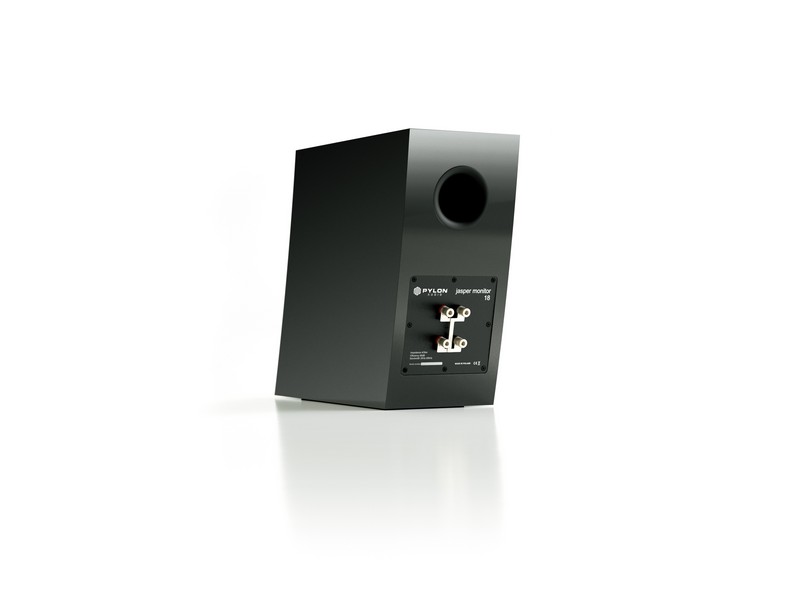 Pylon Audio Jasper Monitor 18 Stand-mount Loudspeaker Pair High Gloss Black - Image 3