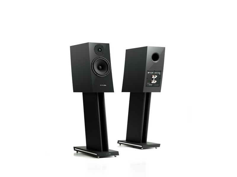 Pylon Audio Jasper Monitor 18 Stand-mount Loudspeaker Pair High Gloss Black